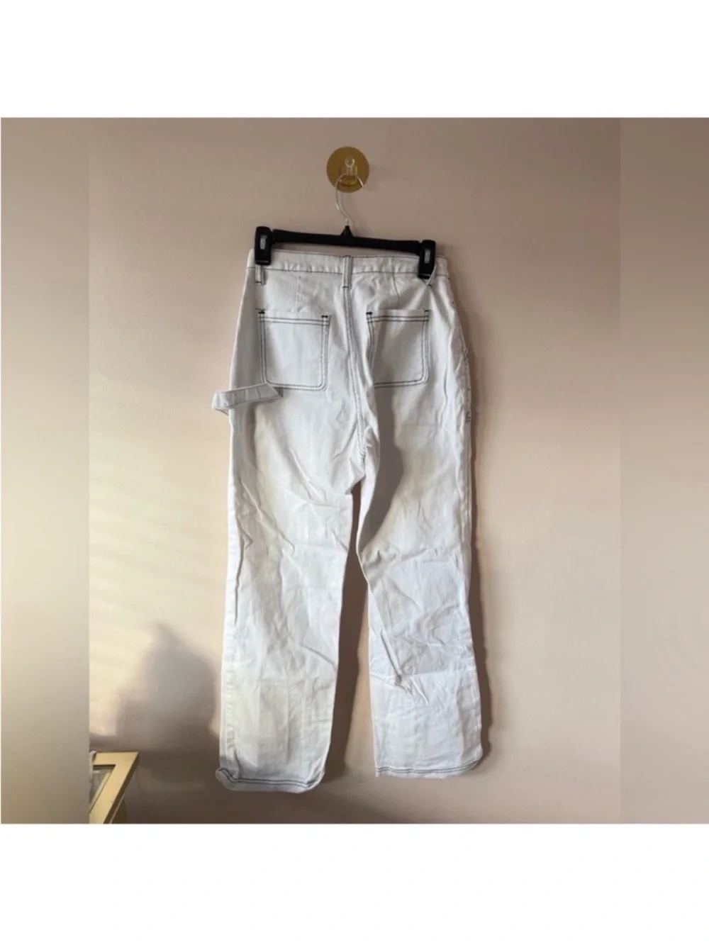 American Bazi White Denim Pants Small